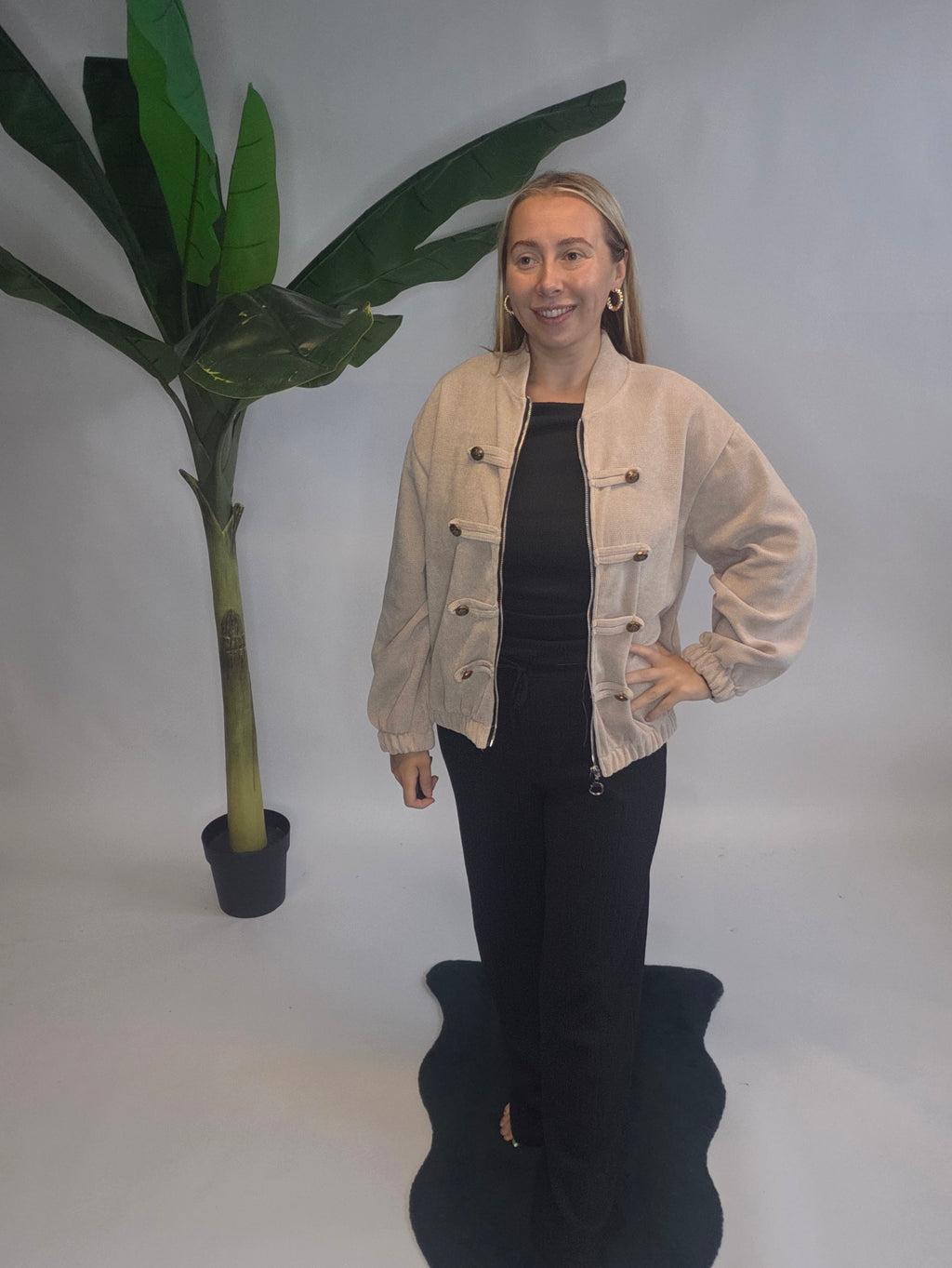 Miltery Corded Jacket