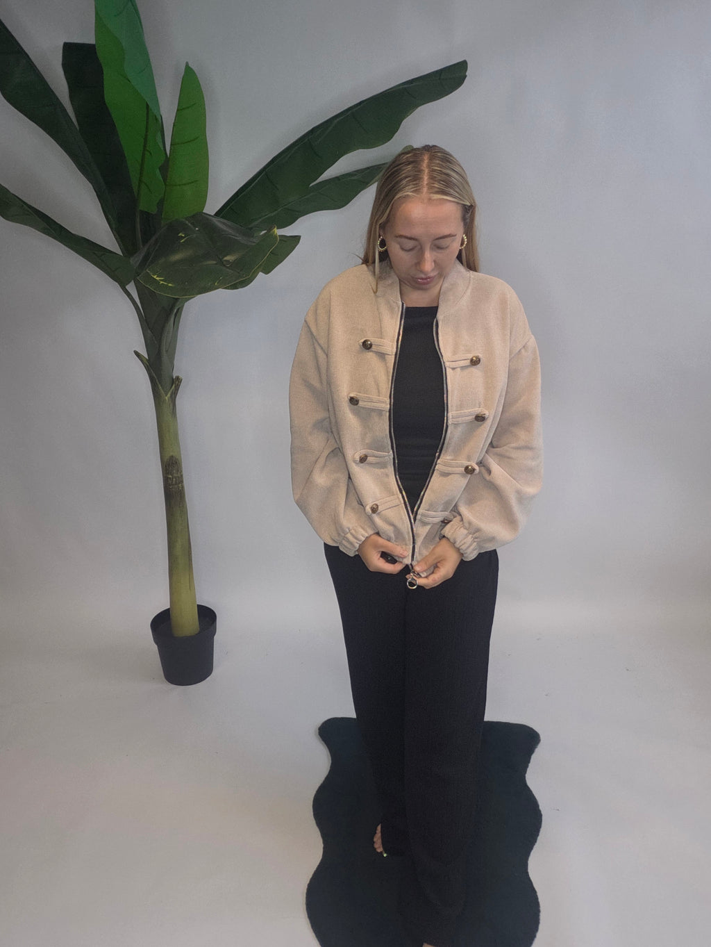 Miltery Corded Jacket