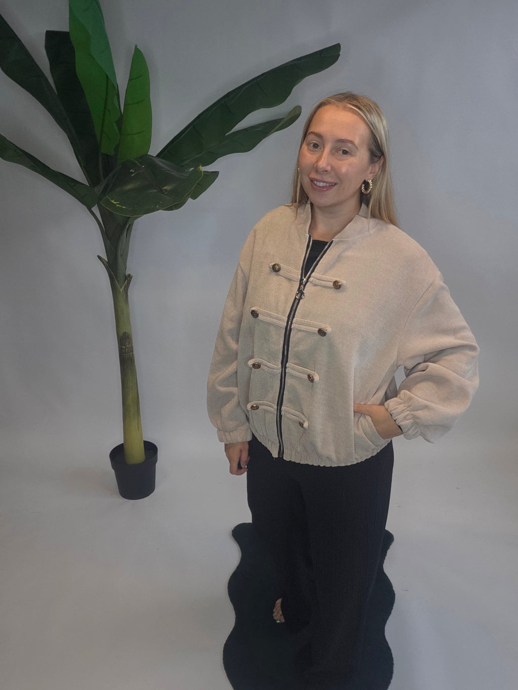 Miltery Corded Jacket