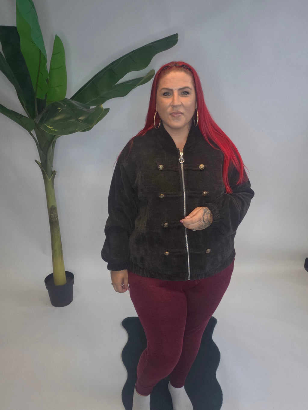 Miltery Corded Jacket