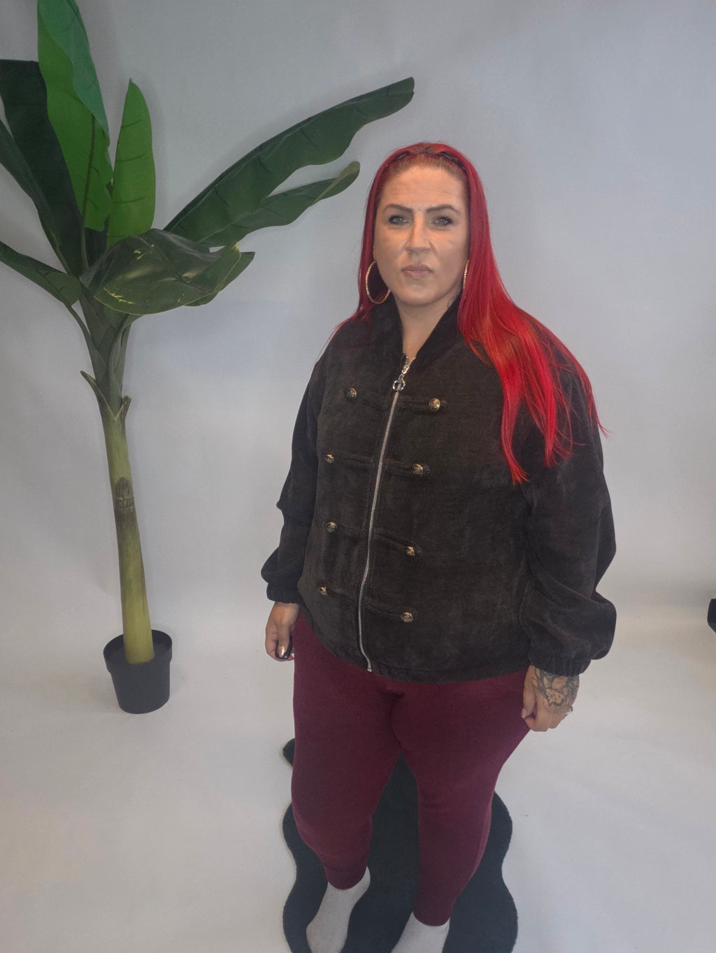 Miltery Corded Jacket
