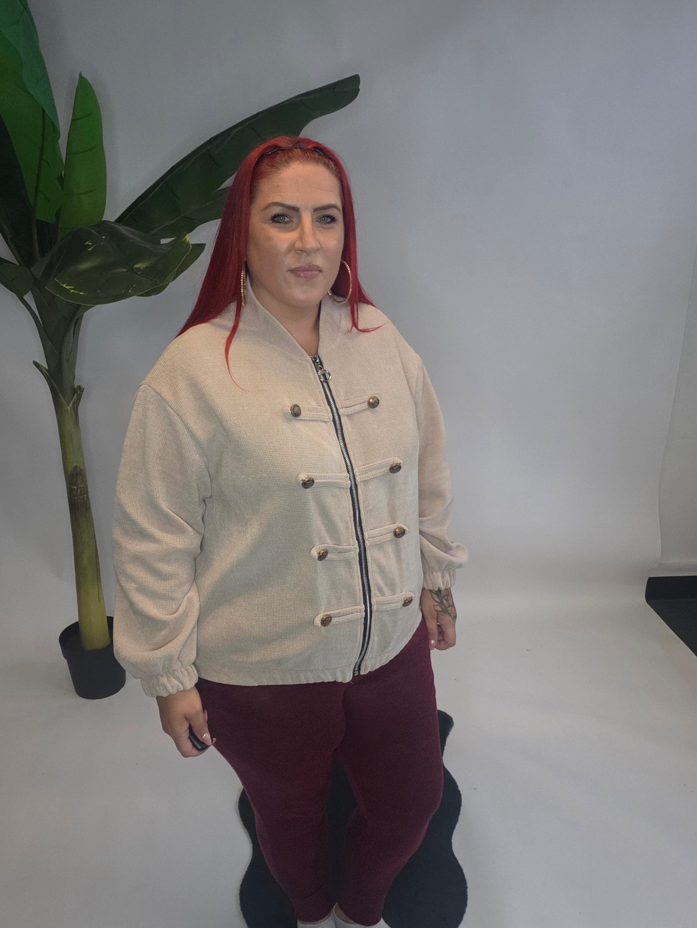 Miltery Corded Jacket