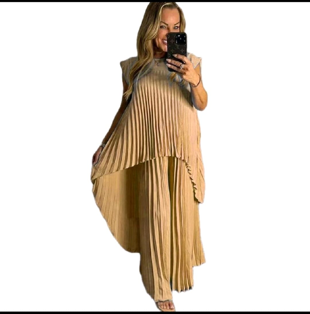 Cazza Pleated Set