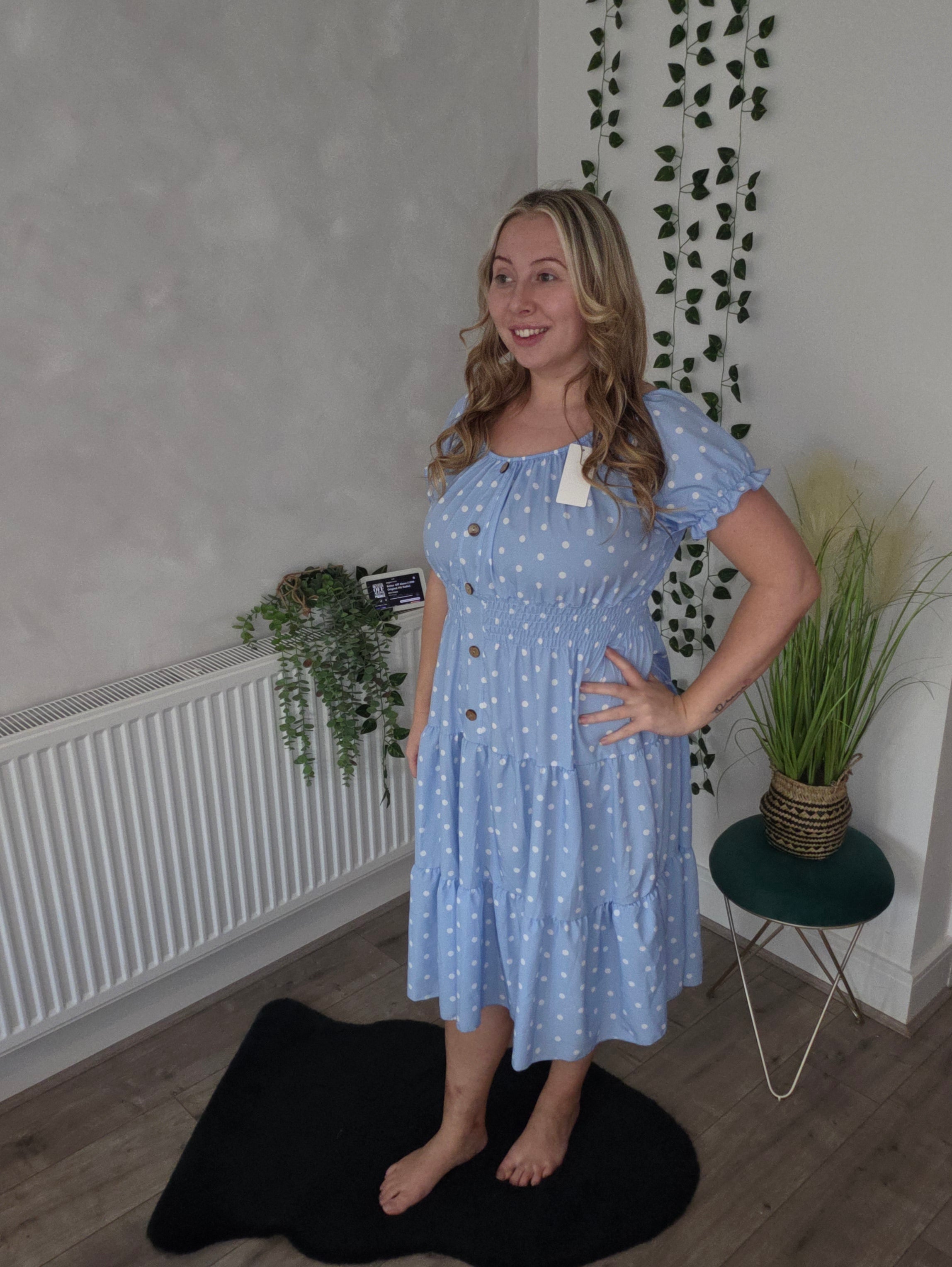Mid Polka Dot Magic Dress
