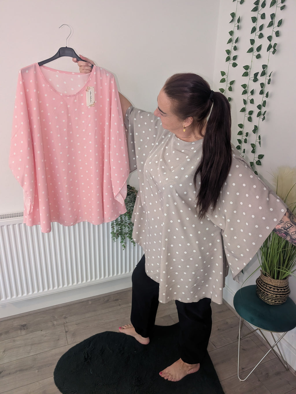 Polly Polka Dot Top