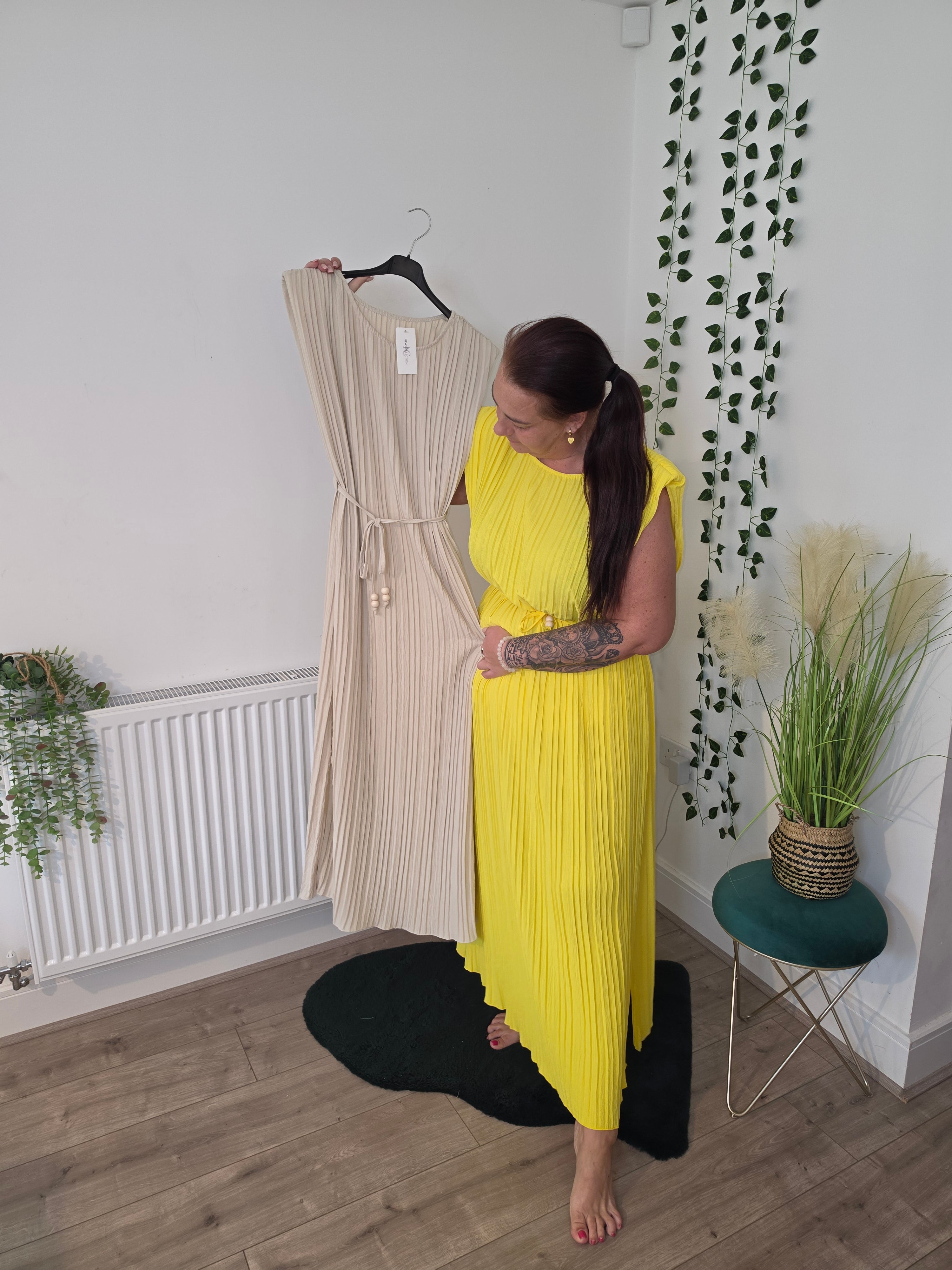 Porsha Pleated Dress