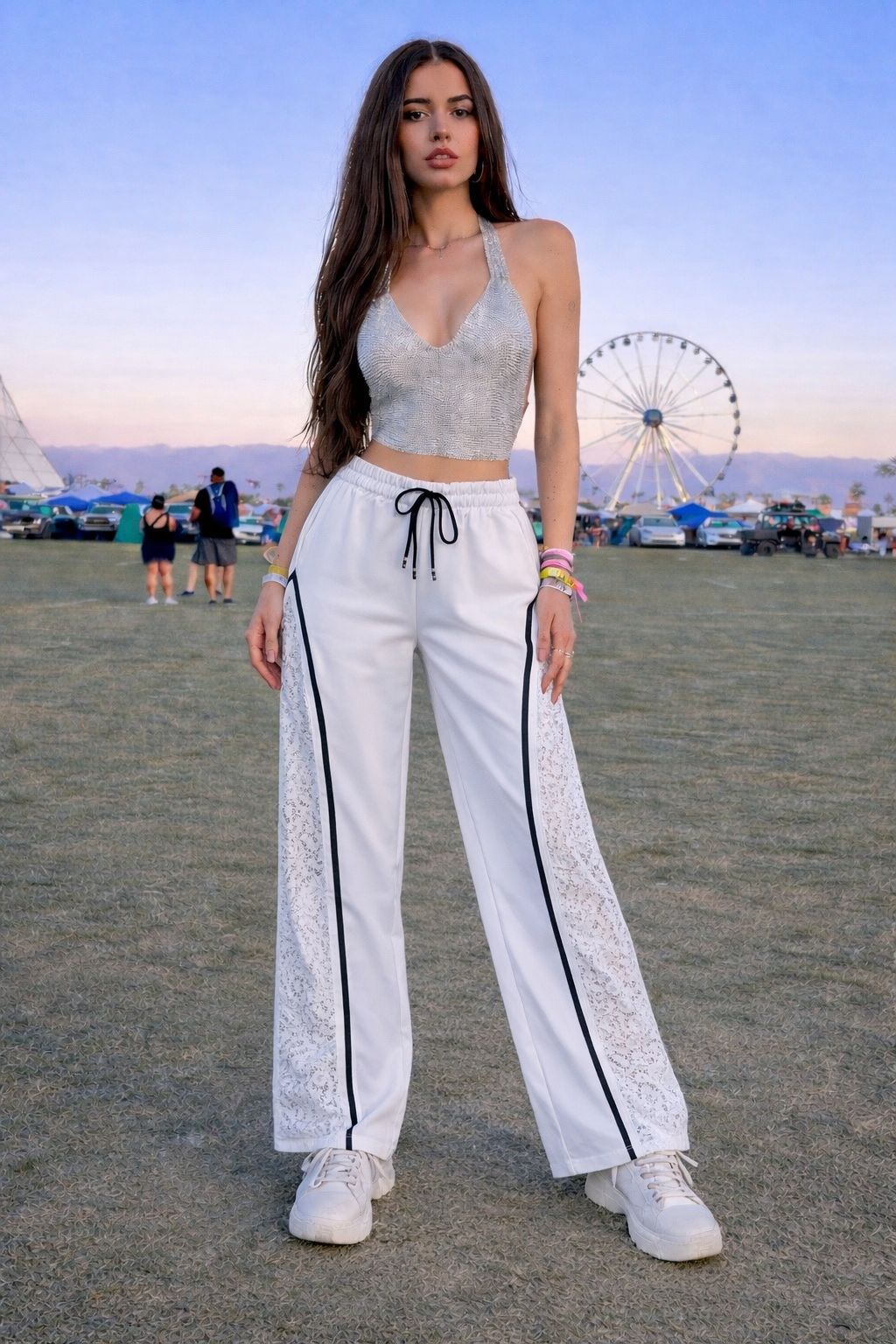 Lacey Lace Joggers
