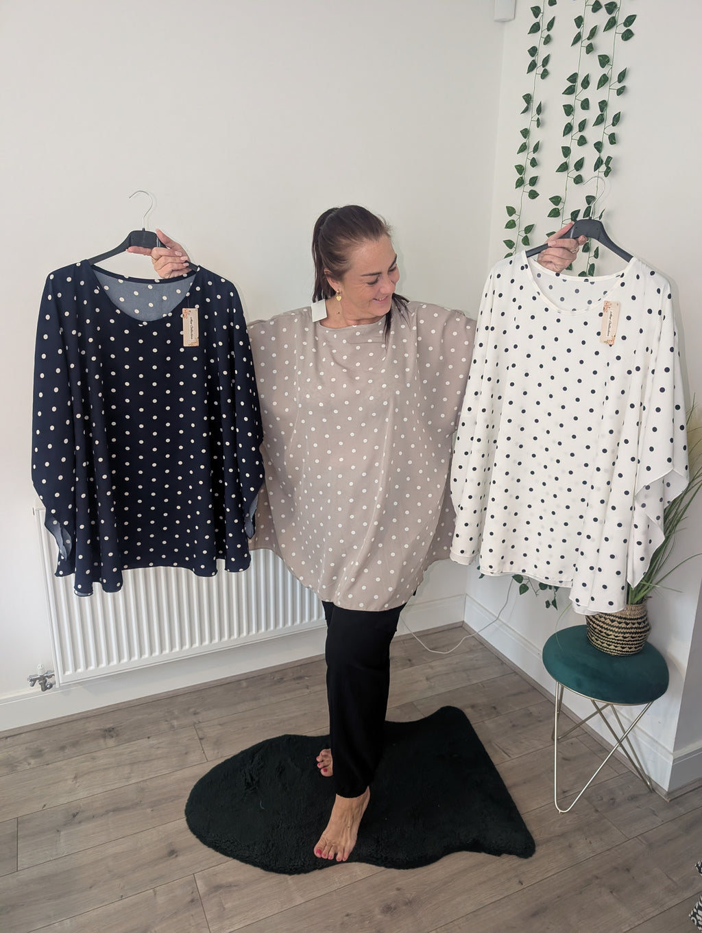 Polly Polka Dot Top