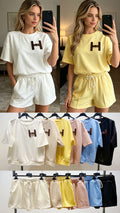 H T-shirt/Short Set