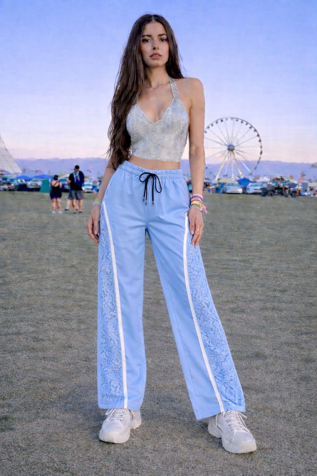 Lacey Lace Joggers