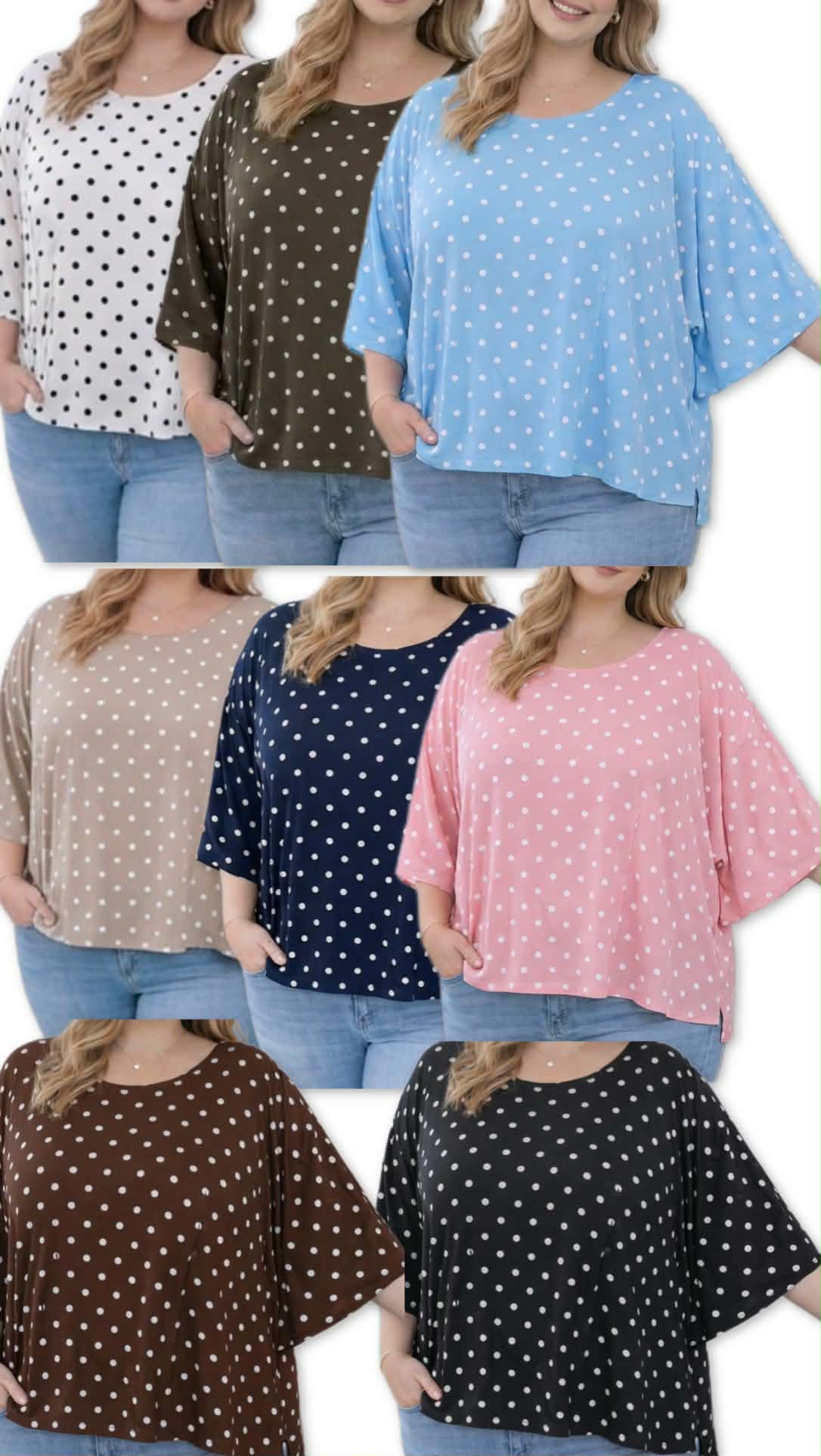 Polly Polka Dot Top