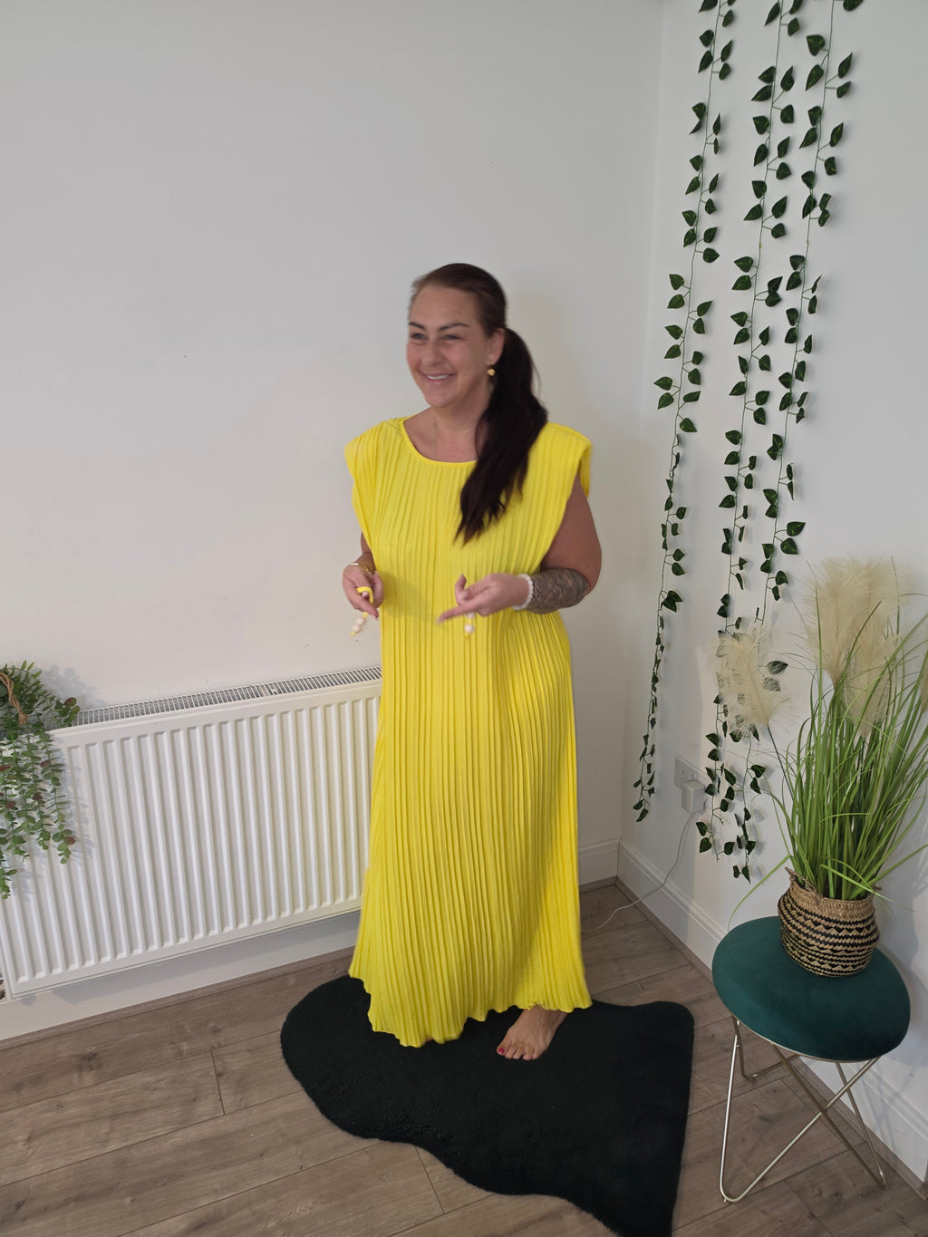 Porsha Pleated Dress