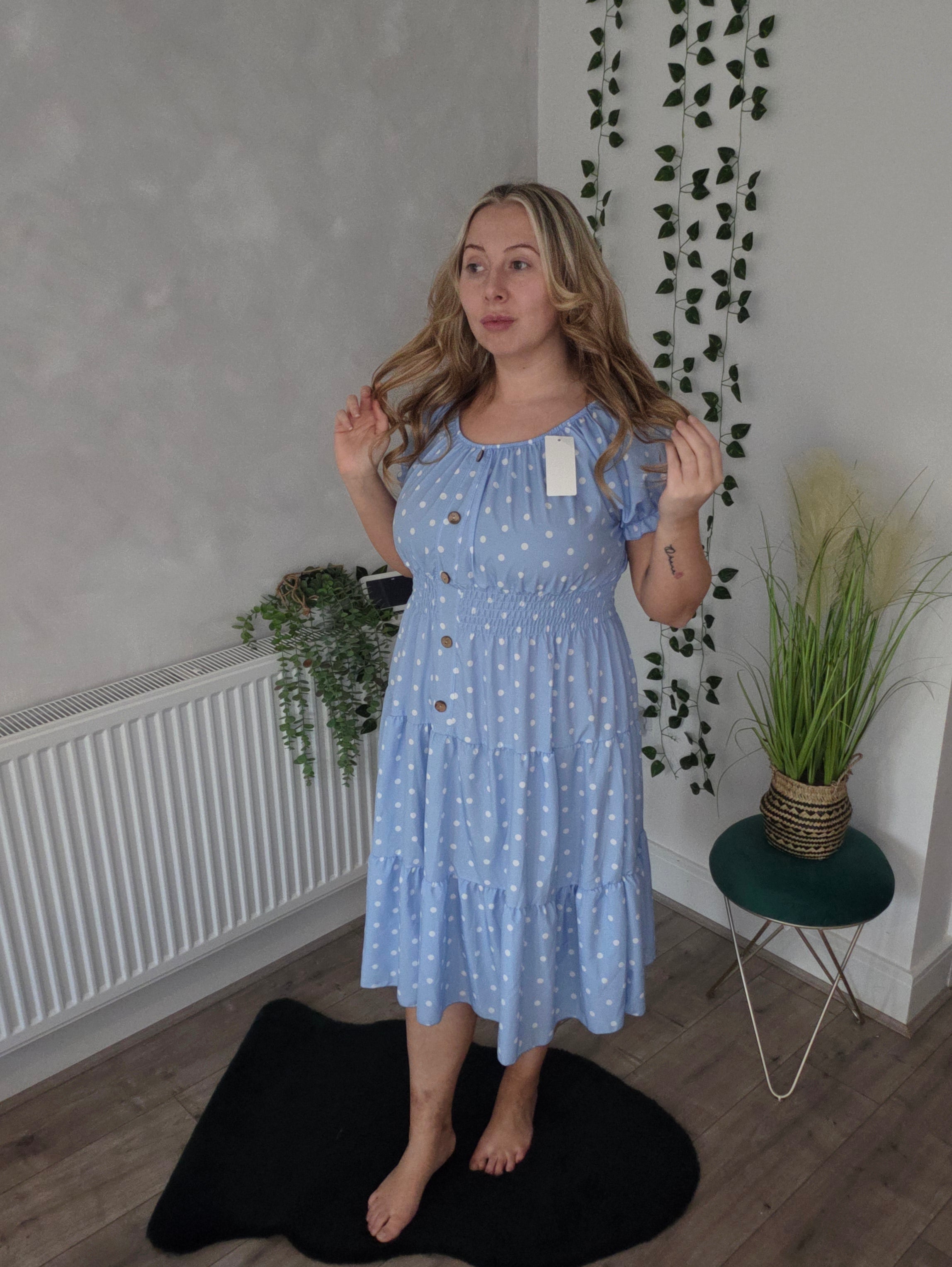 Mid Polka Dot Magic Dress
