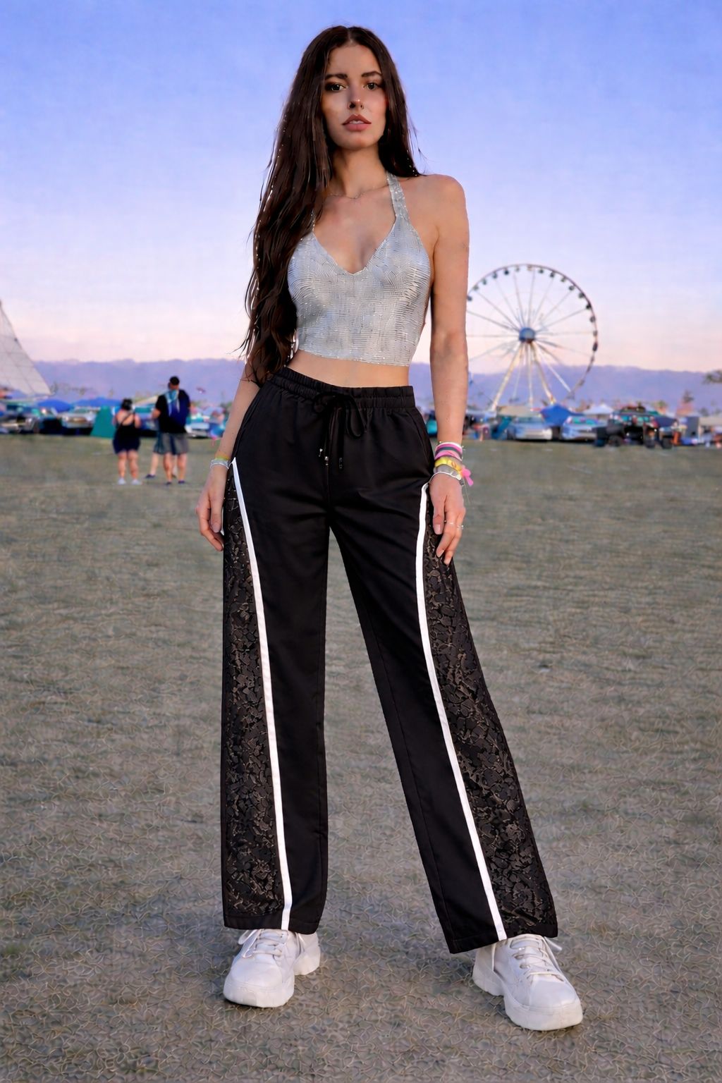 Lacey Lace Joggers