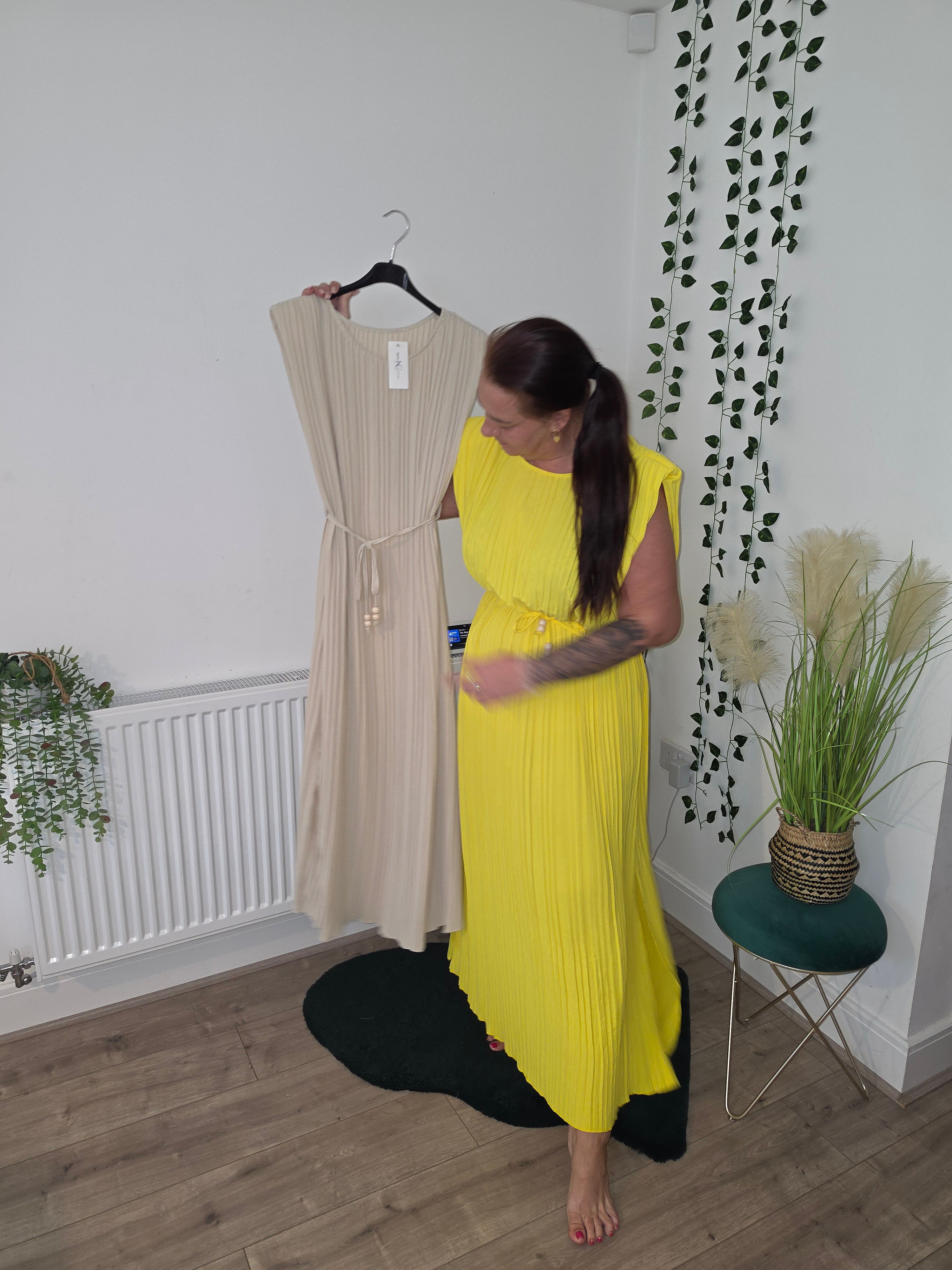 Porsha Pleated Dress