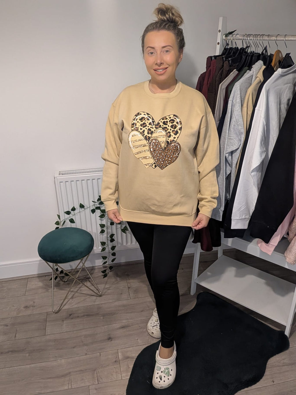 Tina Heart Jumper