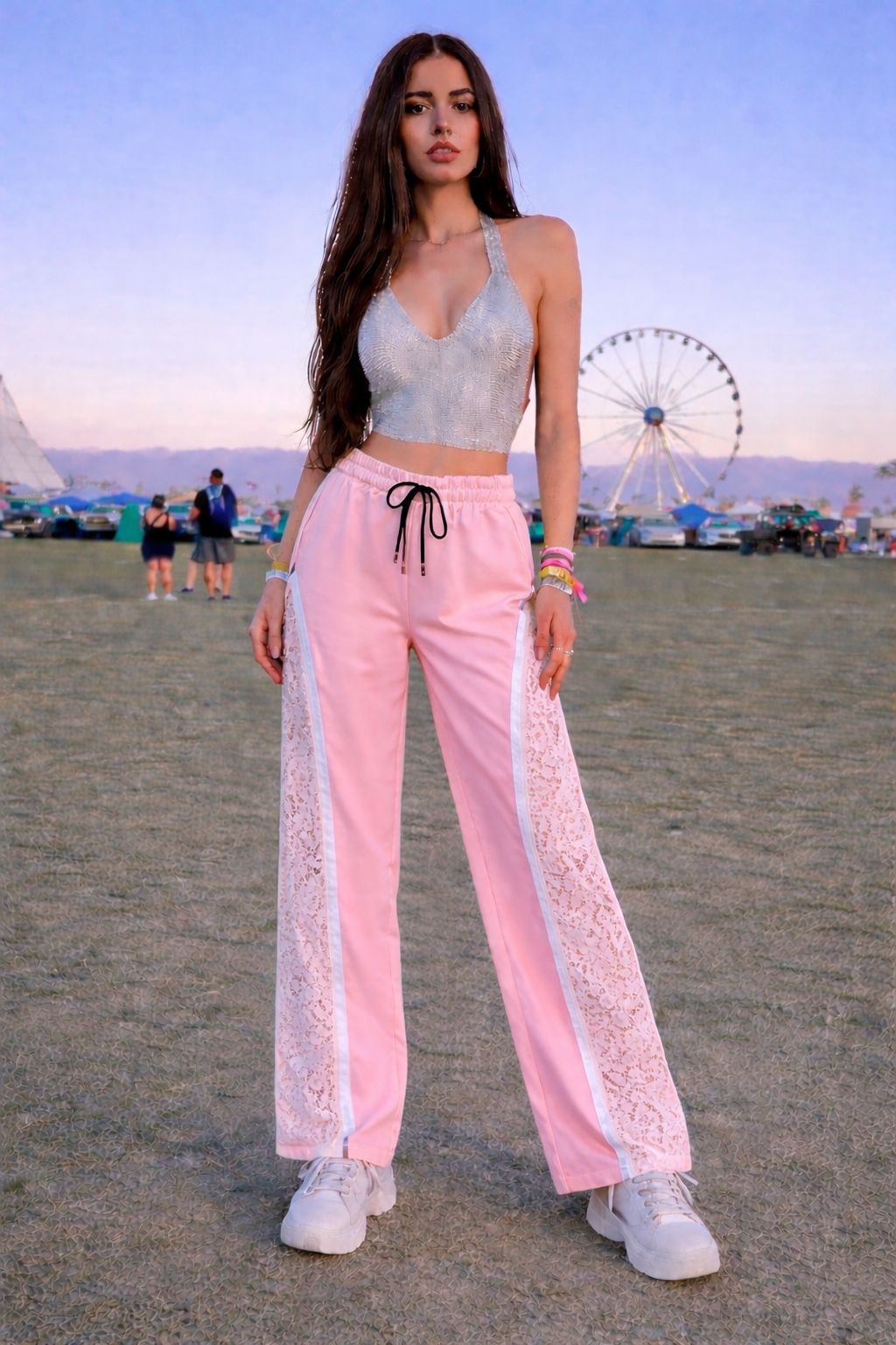 Lacey Lace Joggers