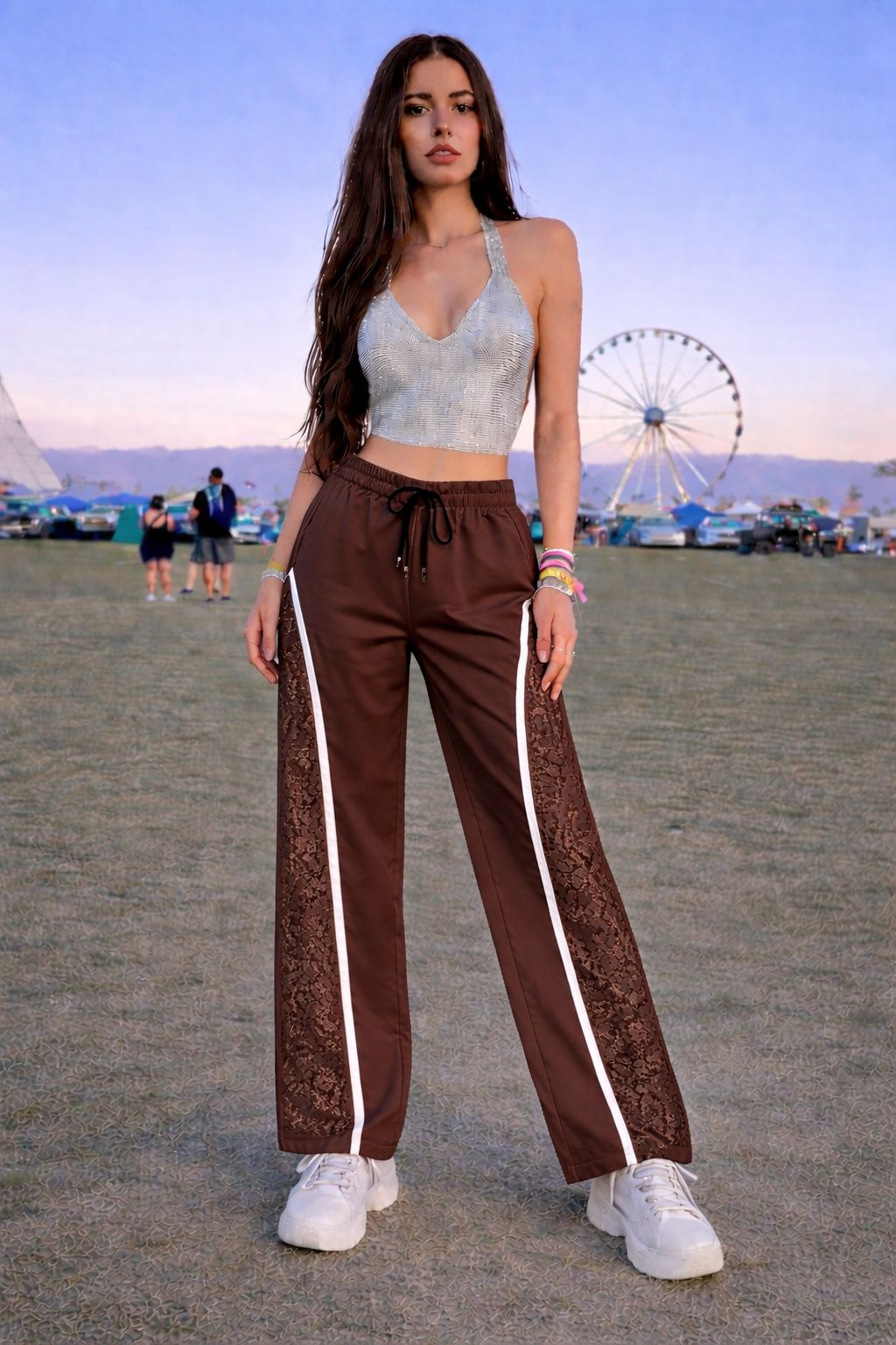 Lacey Lace Joggers
